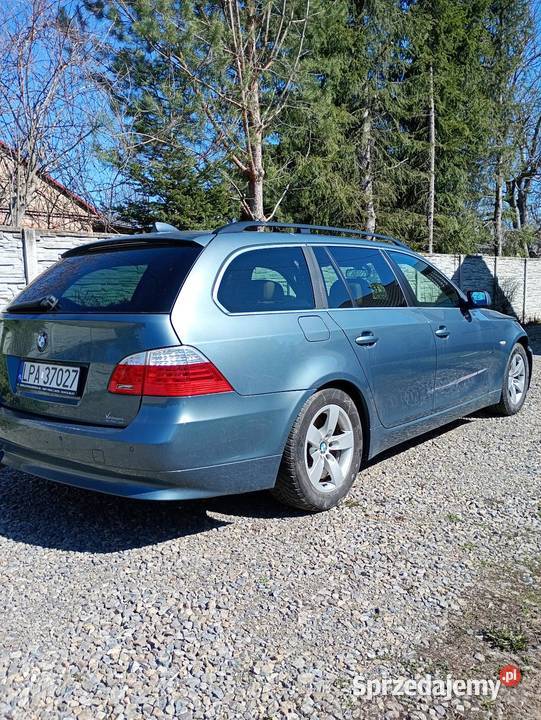 BMW 5 e61 520d 2009r uszkodzona Dębowa Kłoda