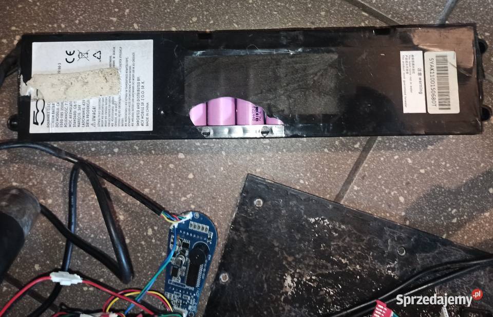 Hulajnoga elektryczna FIAT na części do naprawy śląskie Lędziny