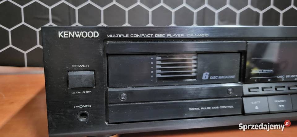 Zmieniarka odtwarzacz CD 6 płyt KENWOOD DPM4010 Odtwarzacze CD i MD Grodków sprzedam