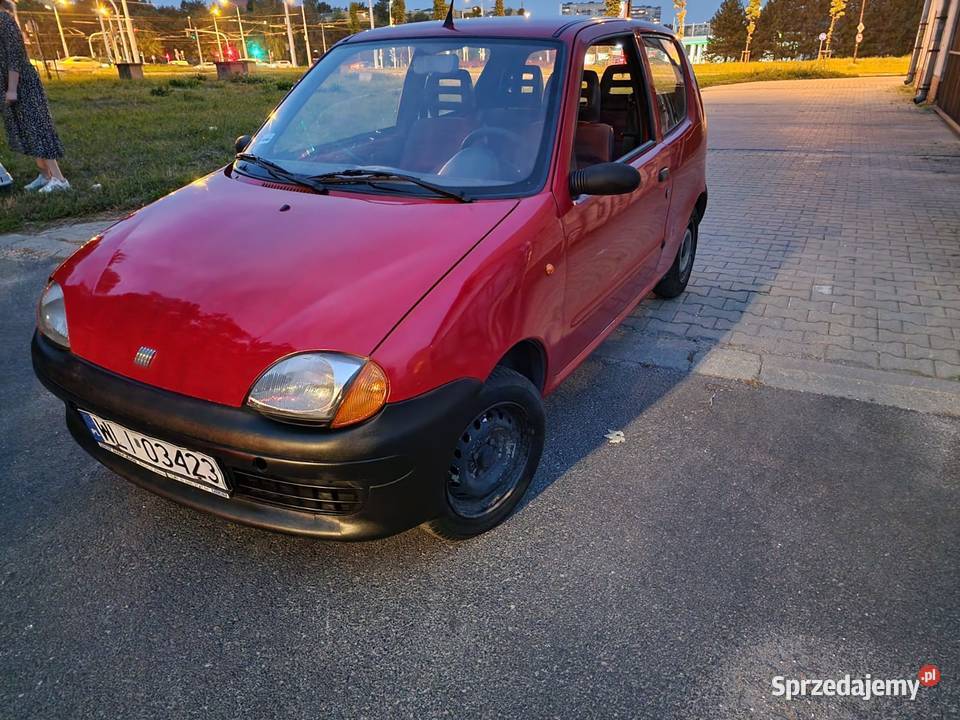 Seicento 900 z gazem super stan 6 litrów gazu na benzyna+LPG