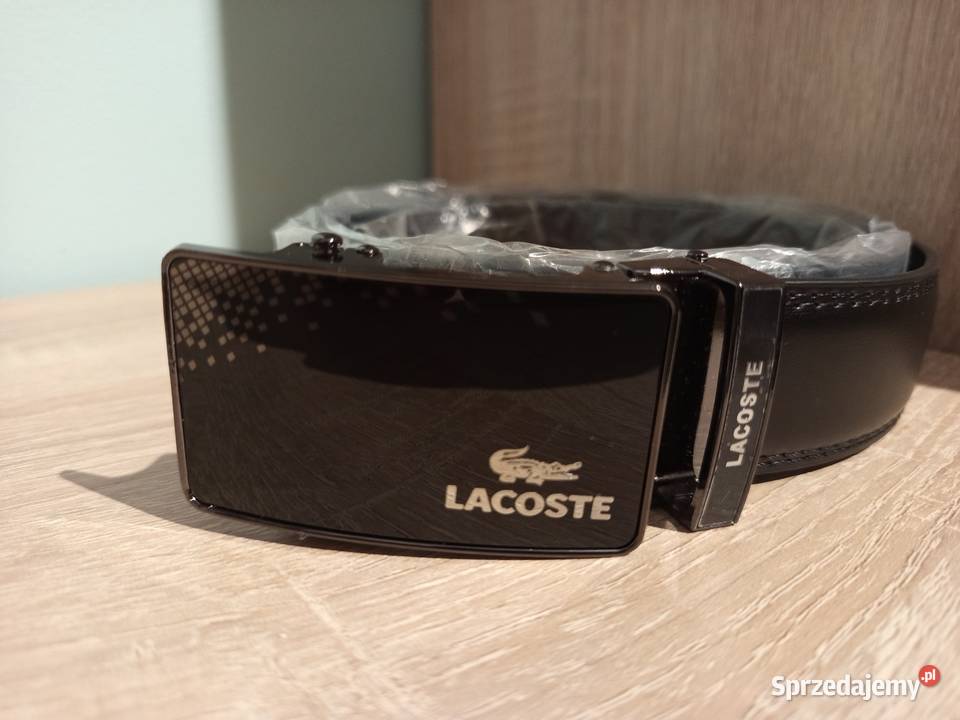 Pasek męski Lacoste mazowieckie