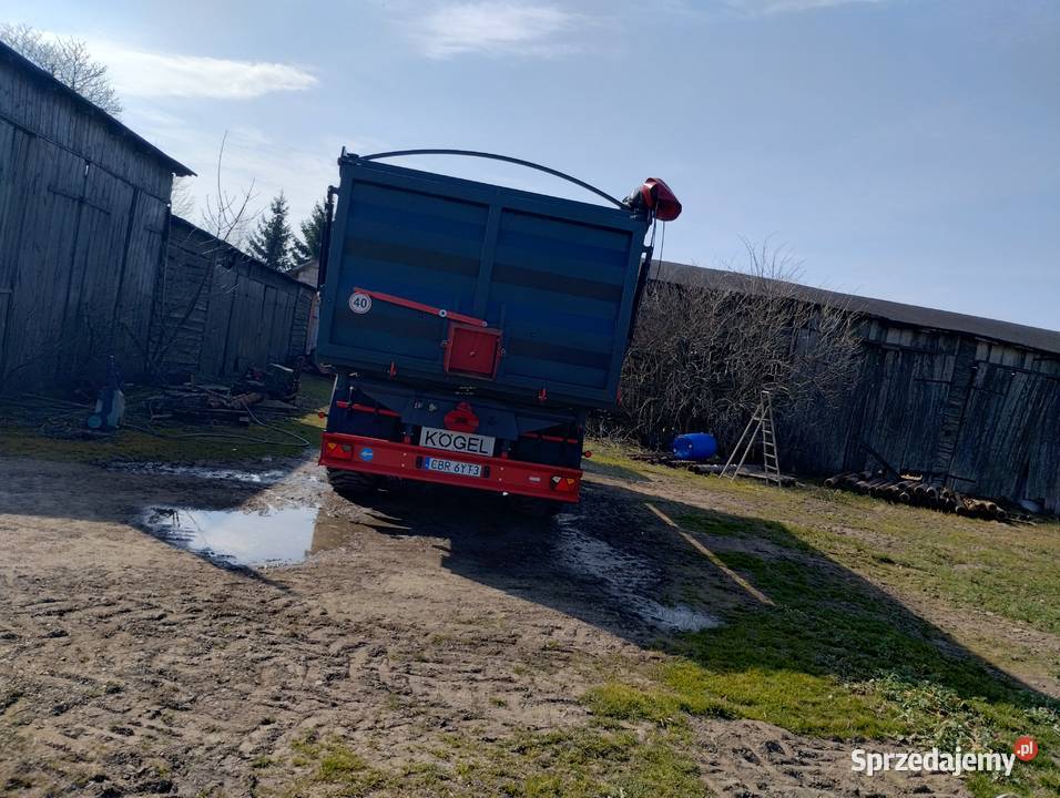 Przyczepa rolnicza tandem Kogel