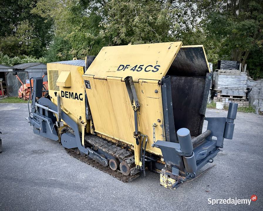 DEMAG DF 45 CS elektryczny stół niwelacja mazowieckie Płońsk