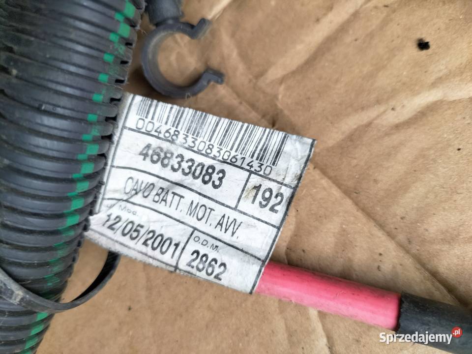 FIAT STILO SKUDO DOBLO 46829886 INSTALACJA osobowe