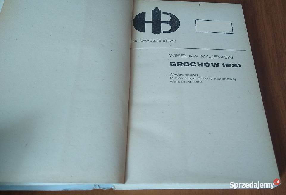 Grochów 1831 Wiesław Majewski Historyczne Bitwy Gdańsk