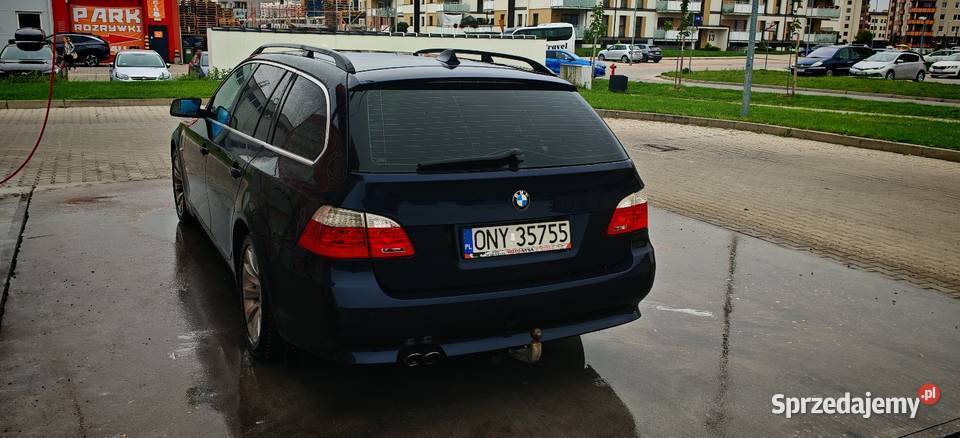 BMW 525 30D dociagi panorama el klapa 2009r Seria 5 Wrocław