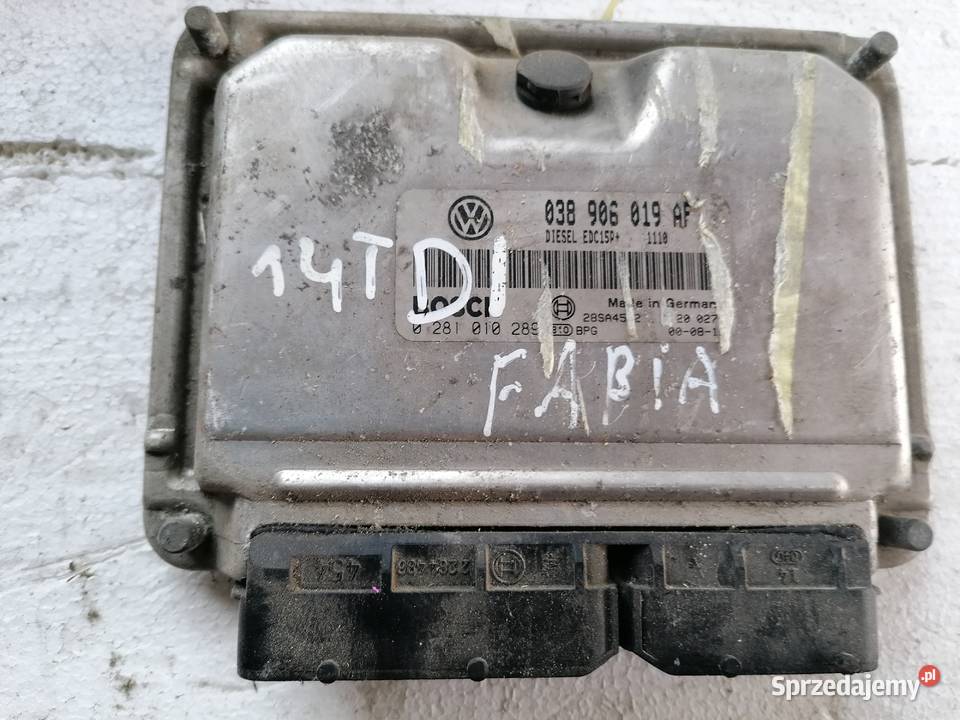Zestaw Startowy Skoda Fabia 14 sprzedam