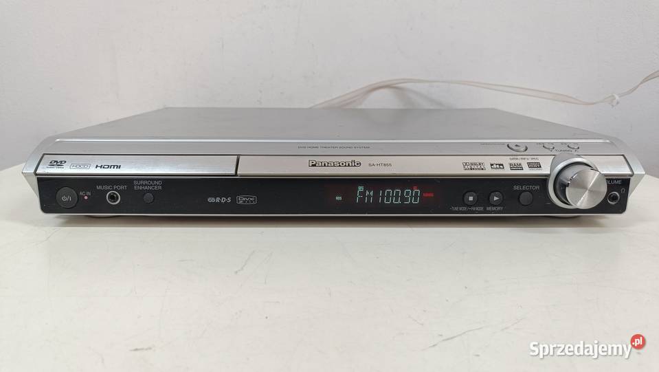PANASONIC SAHT855 Amplituner z DVD Bez pilota Poznań