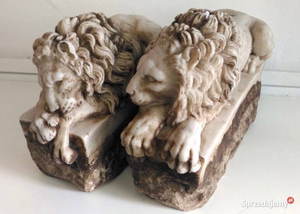 Para lwiatek z marmuru Warszawa sprzedam