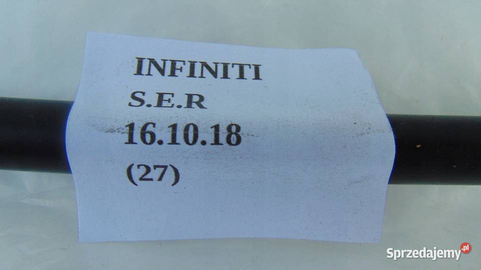 LINKA HAMULCA RĘCZNEGO PRAWA LEWA INFINITI QX70 osobowe Nowy Tomyśl sprzedam