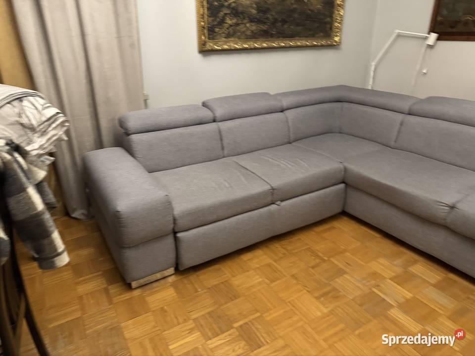 Narożnik z funkcją spania Warszawa sprzedam