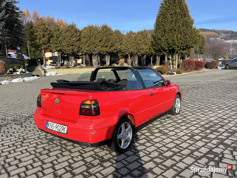 Volkswagen Golf kabriolet 19tdj IV mk35 Golf małopolskie Limanowa