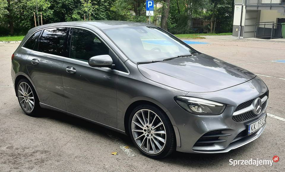 MercedesBenz Klasa B W247 AMG 4Matic 20d 150 welurowa tapicerka małopolskie Jaśkowice sprzedam