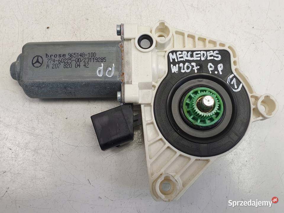 Mercedes C207 A207 W207 SILNICZEK PODNOSZENIA Mechanizmy opuszczania szyb lubelskie Janów