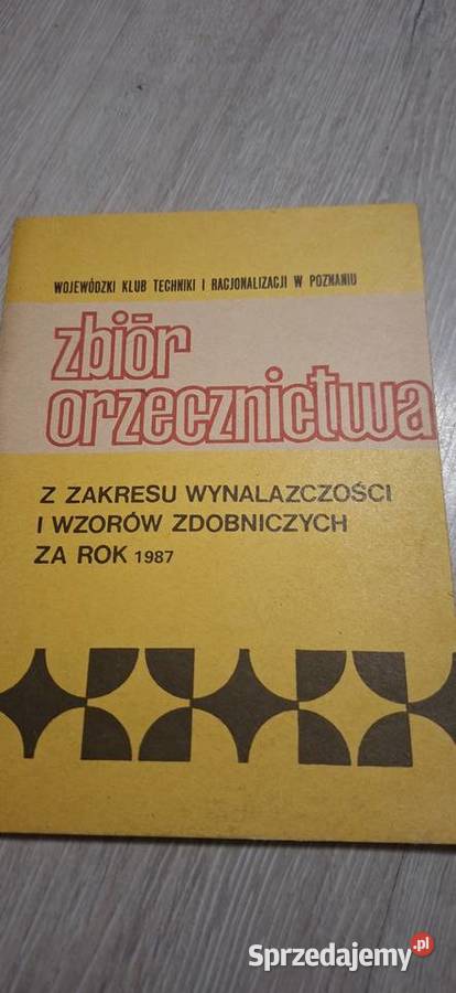 Zbiór orzecznictwa z zakresu wynalazczości i wielkopolskie Łęczyca