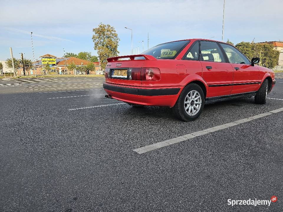 Audi 80 20 115 LPG zabytek Rarytas Okazja czerwony Jarocin