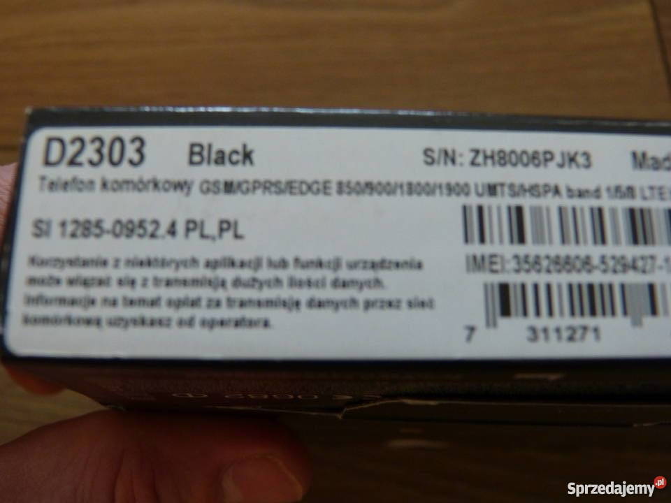 Sony XPERIA M2 D2303 czarny bez simlocka etui x Java Sadurki