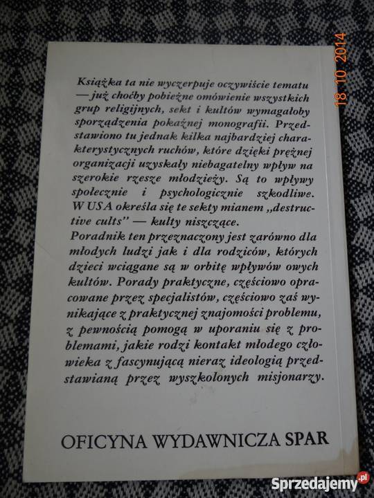Uwaga rodzice Sekty John Prokop Warszawa