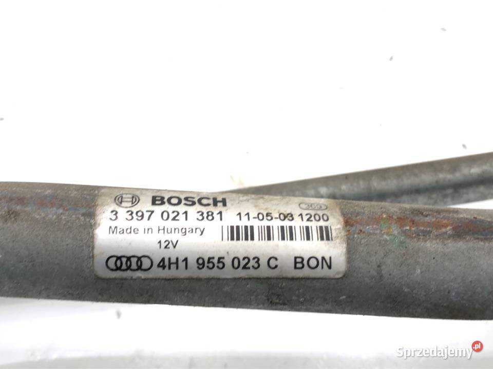 MECHANIZM WYCIERACZEK PRZÓD AUDI A8 D4 osobowe