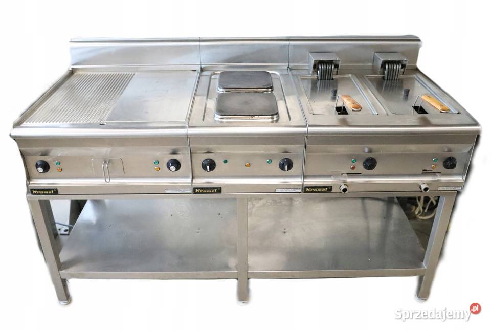 PROFESJONALNY ciąg gastronomiczny KROMET 3 ele Góra