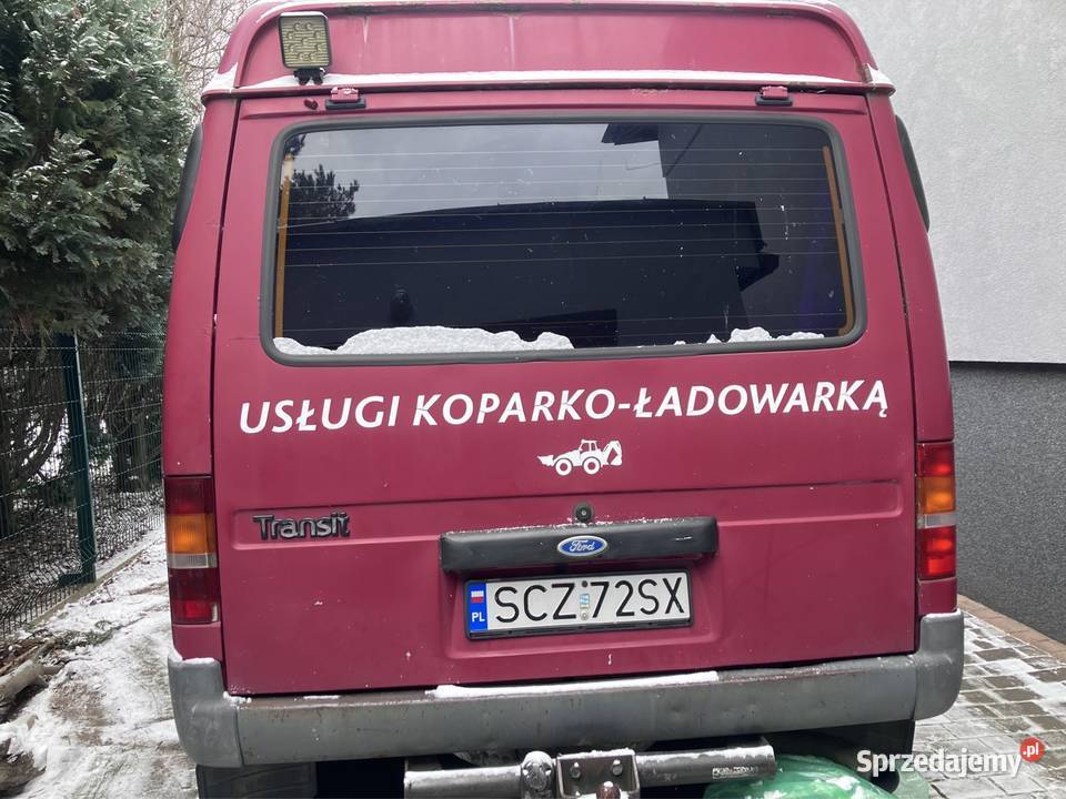 Ford transit L2H2 brygadowy org hak nowe opony i Napęd tylna oś Częstochowa sprzedam
