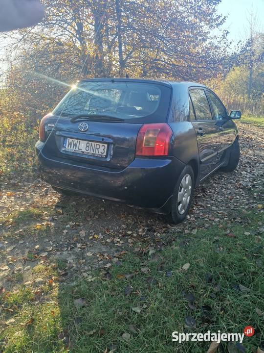Toyota Corolla Sekwencja 25 na 100 sprawna Corolla mazowieckie