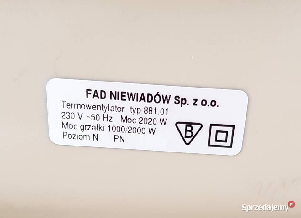 Termowentylator z programatorem i termostatem Ruda Śląska