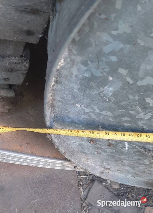 Beczka 600L na wodę ocynkowana Chełm