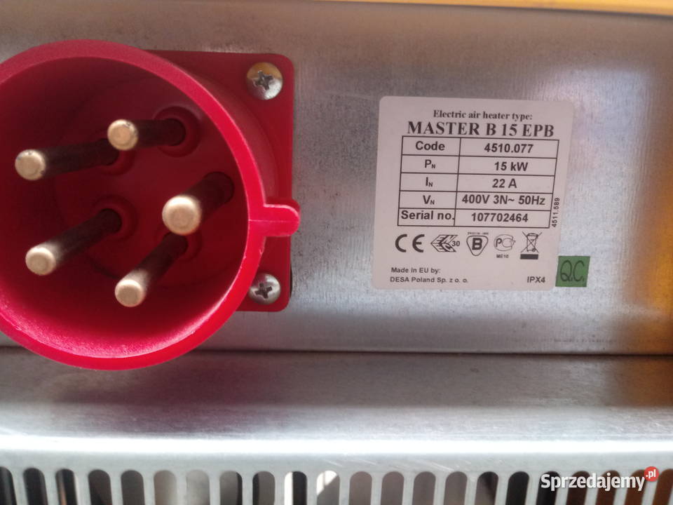 Nagrzewnice elektryczne dolnośląskie sprzedam