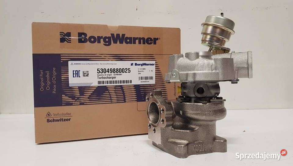 Turbosprężarka BorgWarner KKK 53049880025
