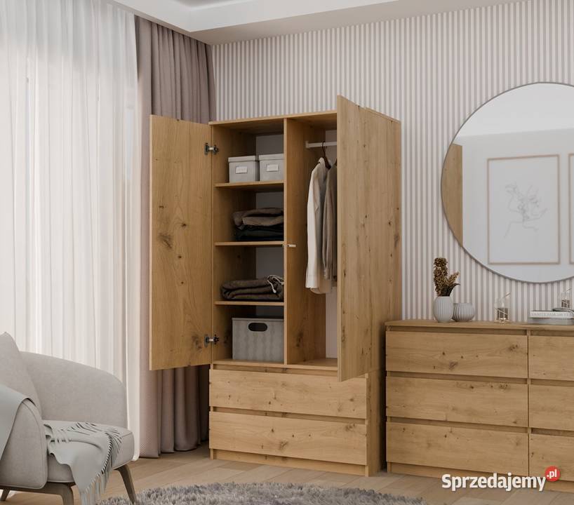 Szafa Malwa SS90 Dąb Artisan