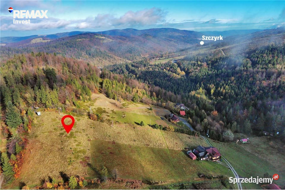 Piękna działka widokowa w Szczyrku Szczyrk
