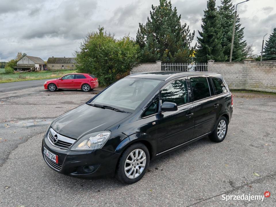 Opel Zafira B FL 17 CDTI 125 z Niemiec 7 Osobowa nieuszkodzony Górzno
