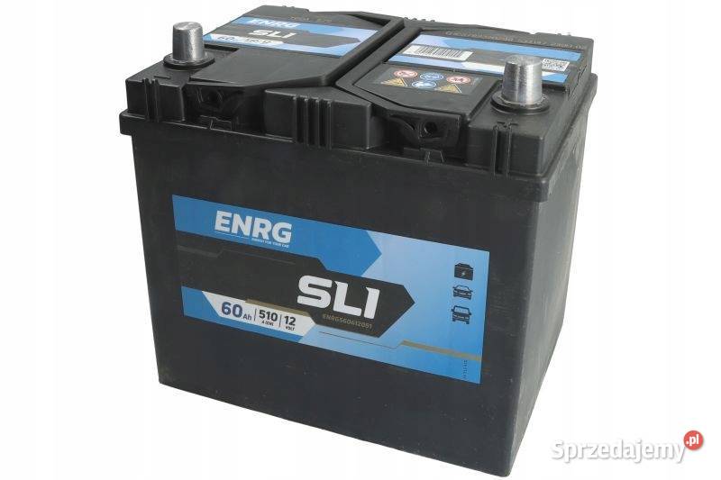 Akumulator ENRG 12V 60Ah 510A CLASSIC Japan P osobowe