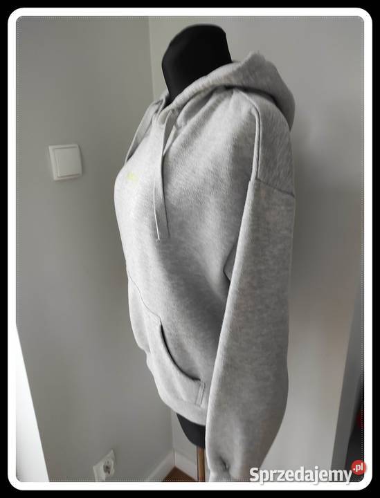 Szara bluza damska z kapturem CROPP rozmiar 36 S mazowieckie Płock