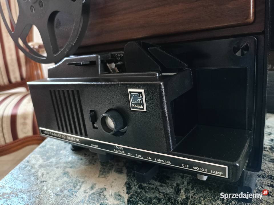 Zabytkowy Projektor Filmowy Kodak 8mm i Super 8 wielkopolskie Drawski Młyn
