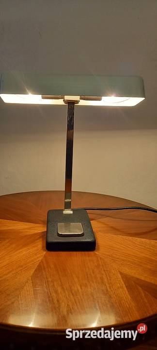 Oryginalna lampa biurkowa proj Egon Hillebrand łódzkie Skierniewice