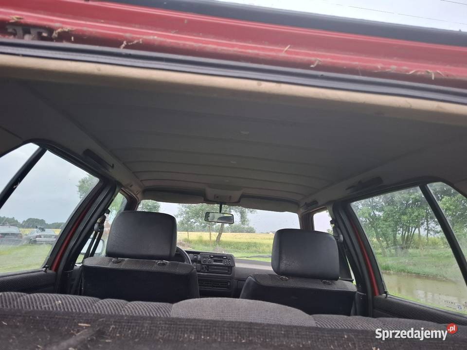 Golf 2 Mk II 16 TD szyba silnik półka maska Hańsk Pierwszy