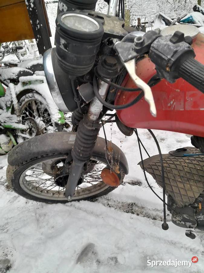 MZ ETZ 125 z dozownikiem z Francji Świerzawa