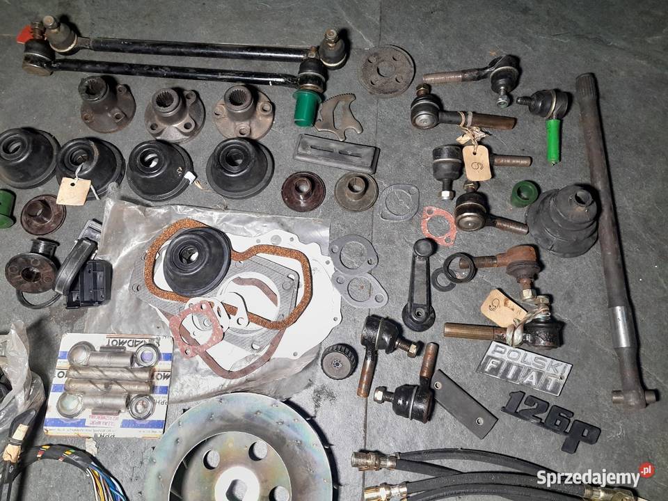Fabrycznie nowe czesci fiat 126p głowica ciemna Tychów Nowy sprzedam