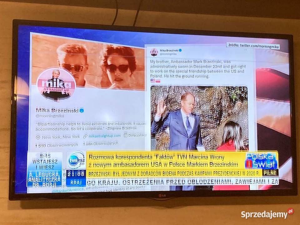 Telewizor LG TV 47 LED model 47LN575SZE łódzkie Poddębice