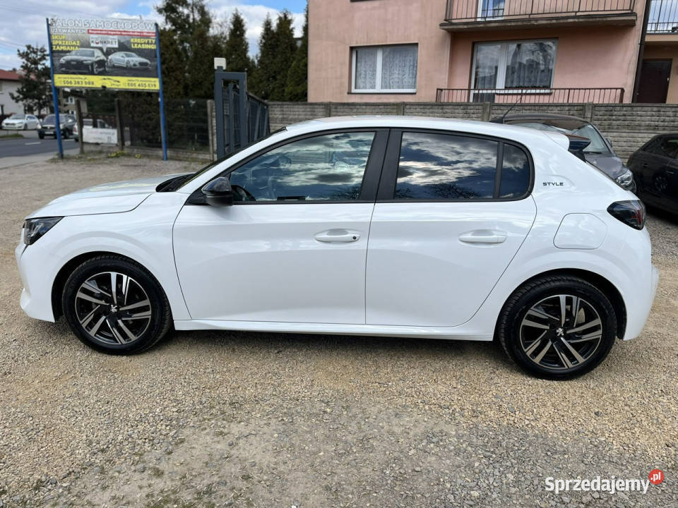 Peugeot 208 12 Zarejestrowany Android asystent pasa ruchu śląskie Częstochowa