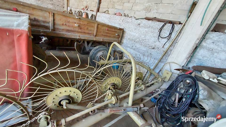 Zgrabiarka przewracarka 7 gwiazdowa Zgrabiarki i przetrząsacze Osiek