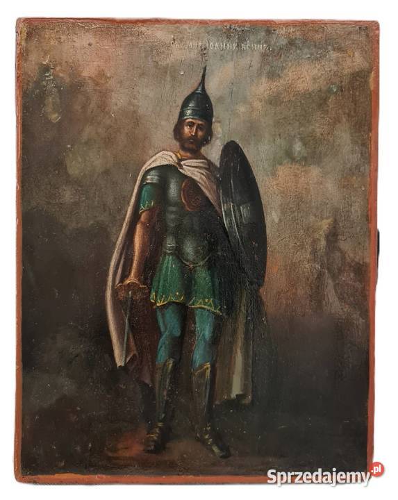 Ikona Święty Jan Wojownik 0342 mazowieckie Warszawa