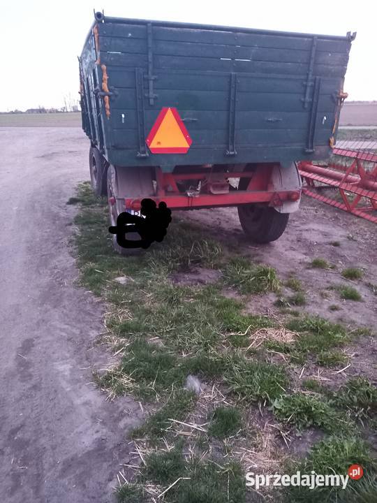 Przyczepa 8 10 ton zarejestrowana Kłodawa
