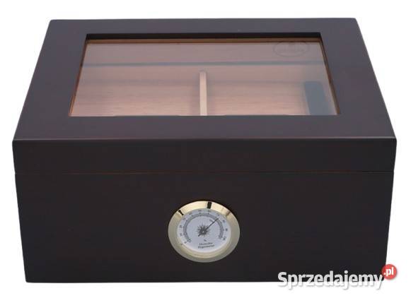 Humidor z Drewna Cedrowego Przeszklony Ostrowy nad Okszą
