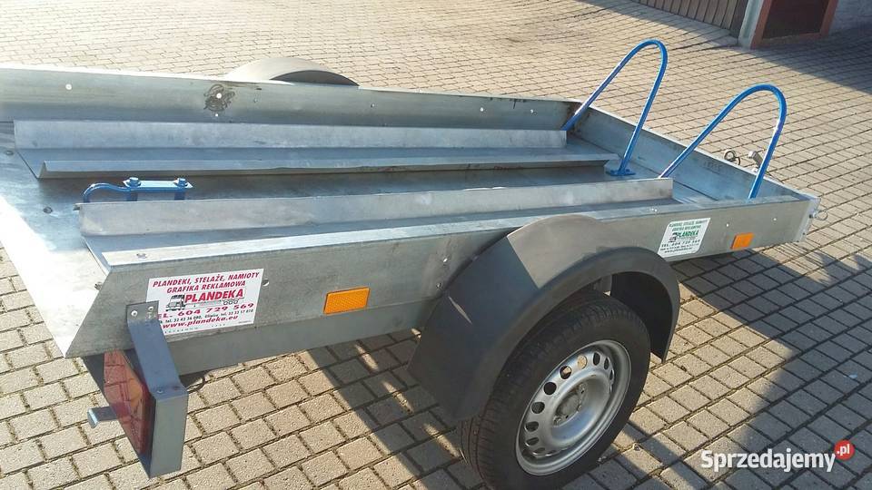 Sprzedam przyczepkę na dwa motory fabrycznie śląskie Książenice