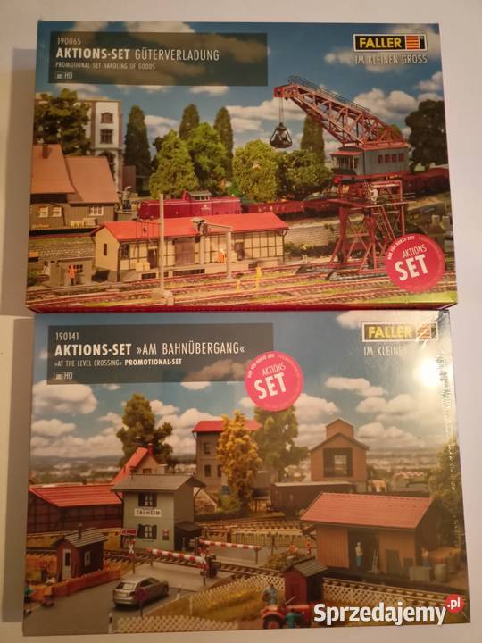 Modele ladowanie i przejazd kolejowy FALLER Lublin sprzedam