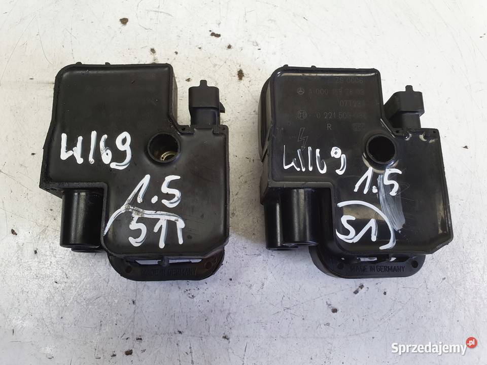 CEWKA ZAPŁONOWA Mercedes W169 15 8V A0001587803 lubelskie Rudka