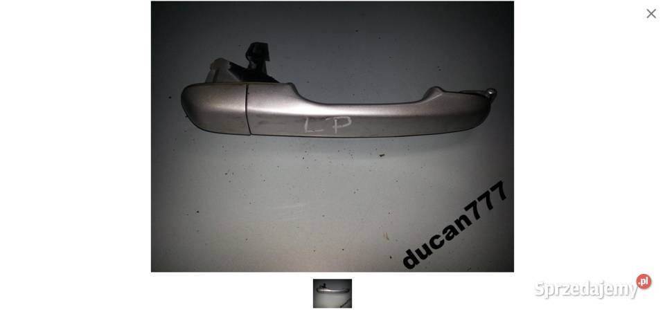 klamka zewnętrzna lewa przód volvo S70 V70 Jelcz-Laskowice